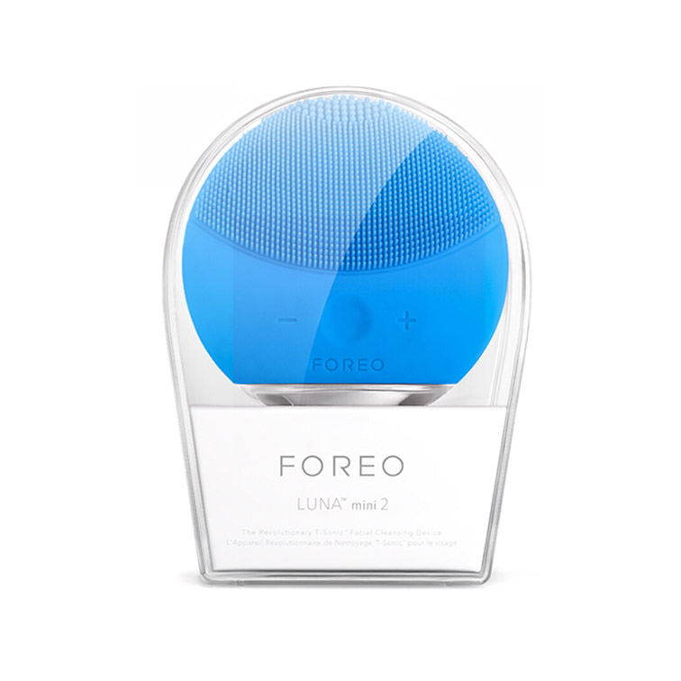foreo luna mini2 露娜洗脸仪 电动硅胶毛孔清洁美容洗脸洁面仪 蓝色