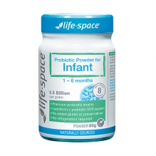 life space新生儿（1-6个月）益生菌粉冲剂调节保护婴儿肠胃预防腹泻便秘60g