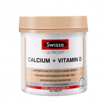 Swisse钙片+维生素D柠檬酸 孕妇中老年人成人补钙150片