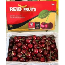  澳洲顶级Reid FRUITS(塔斯马尼亚州）金袋鼠水果车厘子大樱桃2KG（4斤） 果园直发 澳洲进口 顺丰冷链直邮包邮  