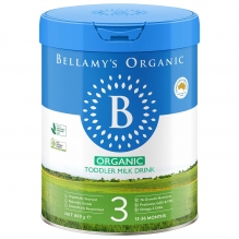 新包装Bellamy’s贝拉米有机三段900g  6罐极速发货包直邮