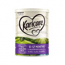 可瑞康(Karicare） 婴儿配方牛奶粉 2段(6-12个月) 900g